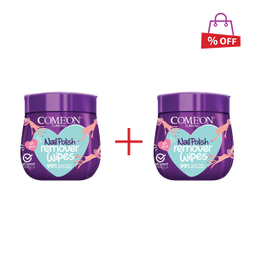 لاک پاک کن کامان (Come On) مدل Clinical بسته 45 عددی مجموعه 2 عددی