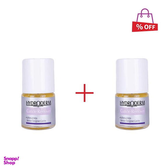 محلول از بین برنده پوست اطراف ناخن هیدرودرم (Hydroderm) حجم 8 میلی‌لیتر مجموعه 2 عددی