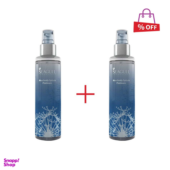 اسپری مردانه سی‌گل (Seagull) مدل Platinum حجم 200 میلی‌‌لیتر مجموعه 2 عددی