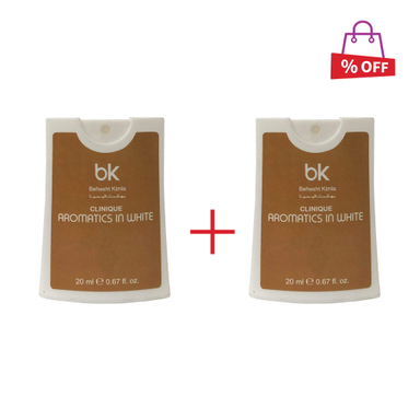 عطر جیبی زنانه بی کی (BK) مدل کلینیک حجم 20 میلی‌لیتر مجموعه 2 عددی