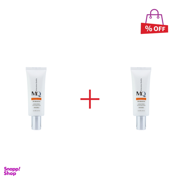 کرم ضد آفتاب ام کیو (MQ) مدل Oil Free با SPF50 مجموعه 2 عددی