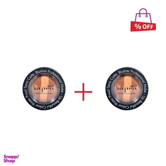 رژ گونه کاپرا نیو (Kapra new) مدل Terracotta مجموعه 2 عددی