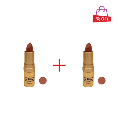 رژ لب جامد رستیکا (Rostika) مدل Sensitive مجموعه 2 عددی