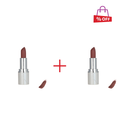 رژ لب جامد شون (Schon) سری Velvet Semi Matt مجموعه 2 عددی