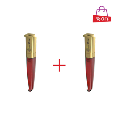رژ لب مایع رستیکا (Rostika) مدل 24Hourss Long Lasting مجموعه 2 عددی