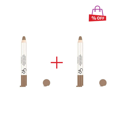 مداد کانتورینگ گلدن رز (Golden Rose) مدل Crayon مجموعه 2 عددی