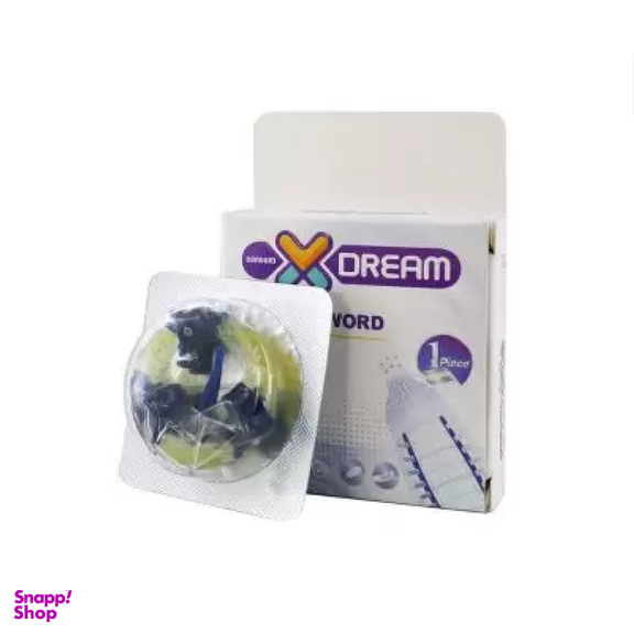 کاندوم فضایی ایکس دریم (Xdream) مدل Sword بسته 1 عددی