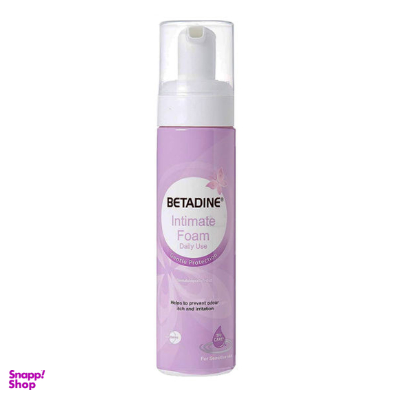فوم بهداشتی بانوان بتادین (Betadine) مدل Intimate