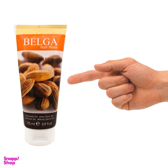 ماسک مو بلگا (Belga) مدل Almond