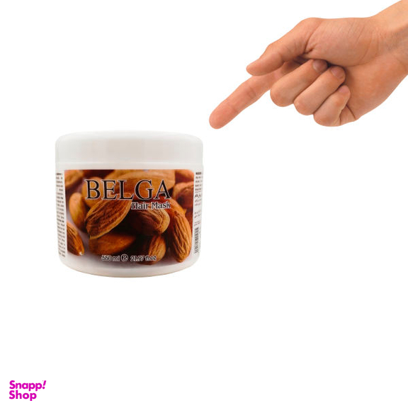 ماسک مو بلگا (Belga) مدل Almond