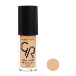 کرم پودر گلدن رز (Golden Rose) مدل Total Cover حجم 30 میلی‌لیتر