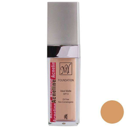 کرم پودر پمپی مای (My) سری Ideal Matte مدل ACNELINE حجم 30 میلی‌لیتر