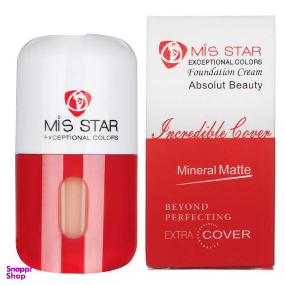 کرم پودر میس استار (Mis Star) مدل MF 01 حجم 30 میلی‌لیتر