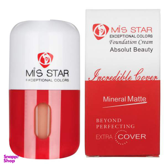 کرم پودر میس استار (Mis Star) مدل MF 01 حجم 30 میلی‌لیتر
