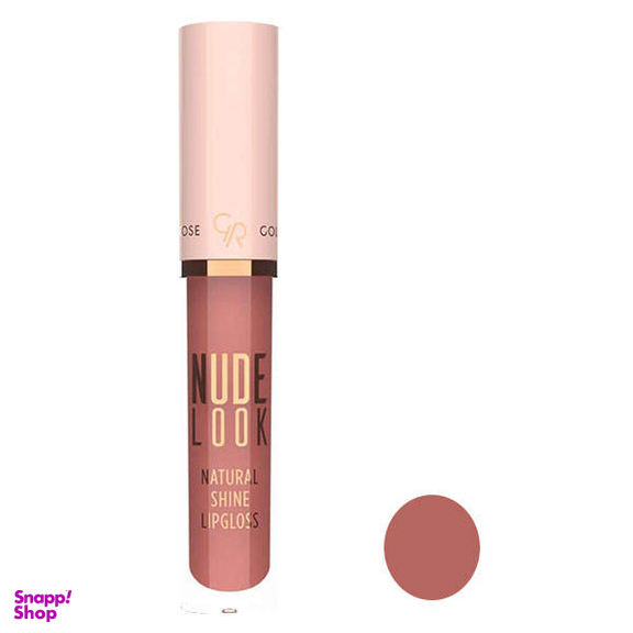 رژ لب مایع گلدن رز (Golden Rose) مدل Nude Look Natural Shine