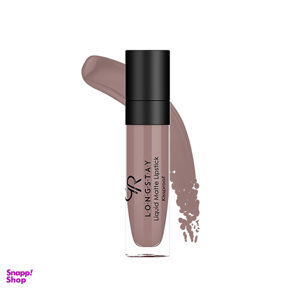 رژ لب مایع گلدن رز (Golden Rose) مدل Nude Look Natural Shine