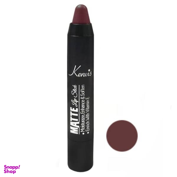رژ لب مدادی کنویس (Kenvis) مدل Matte