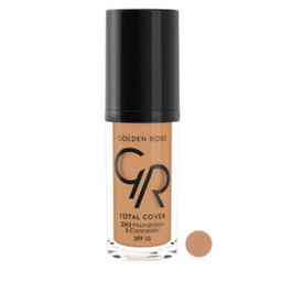 کرم پودر گلدن رز (Golden Rose) مدل Total Cover حجم 30 میلی‌لیتر
