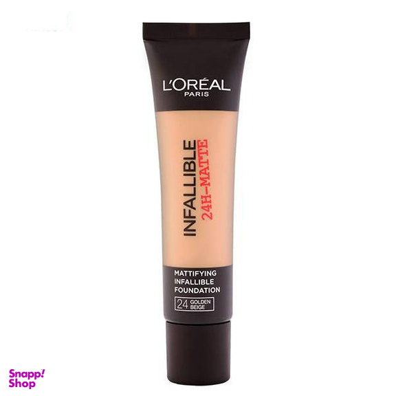 کرم پودر لورآل (Loreal) سری Matte مدل Infaillible 24h حجم 30 میلیلیتر