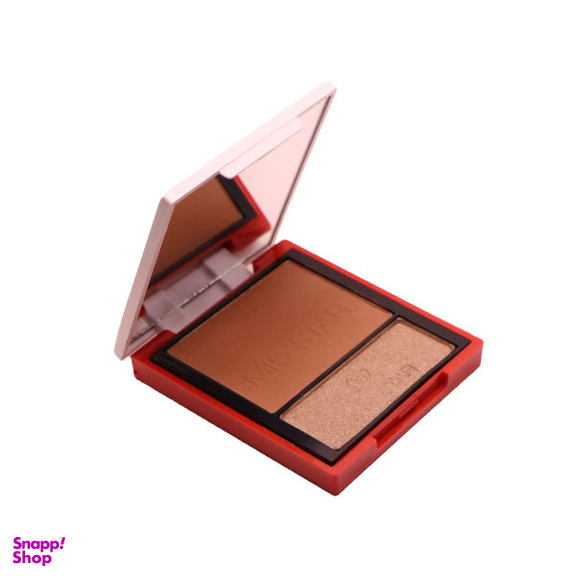 پالت رژ گونه و هایلایتر میس استار (Mis Star) مدل Silky Effect