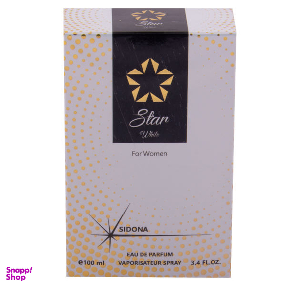 ادوپرفیوم زنانه سیدونا (Sidona) مدل STAR WHITE