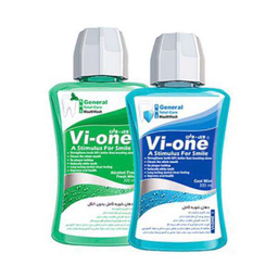 دهان شویه وی وان (Vi-One) مدل General Cool Mint و Fresh Mint حجم 300 میلی‌ لیتر مجموعه 2 عددی