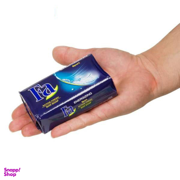 صابون شستشو فا (Fa) مدل energizing وزن 175 گرم بسته 6 عددی