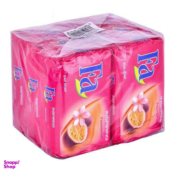 صابون فا (Fa) مدل passionfruit وزن 175 گرم بسته 6 عددی
