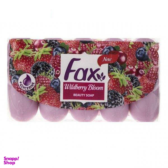 صابون فکس (Fax) مدل Wildberry Bloom بسته 5 عددی