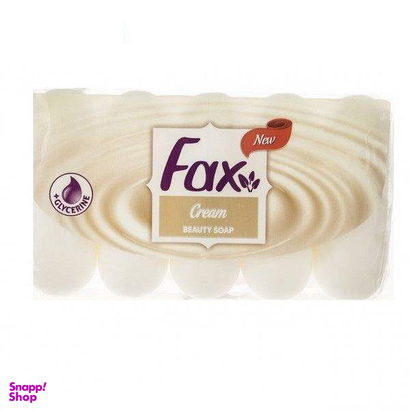 صابون فکس (Fax) مدل cream وزن 70 گرم بسته 5 عددی