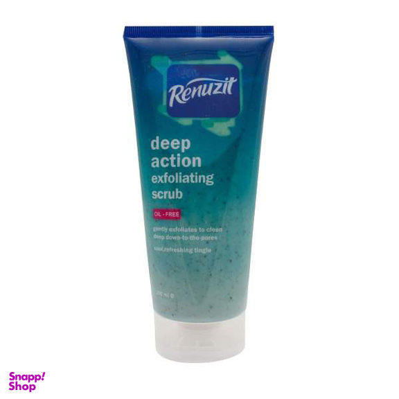 اسکراب لایه بردار رینو زیت (Renuzit) مدل Deep Action Exfolianting حجم 200 میلی‌لیتر بسته 2 عددی