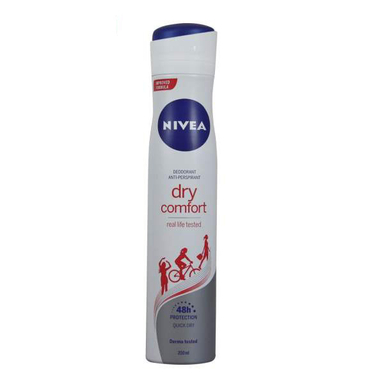 اسپری ضد تعریق زنانه نیوآ (Nivea) مدل Dry Comfort حجم 150 میلی‌ لیتر