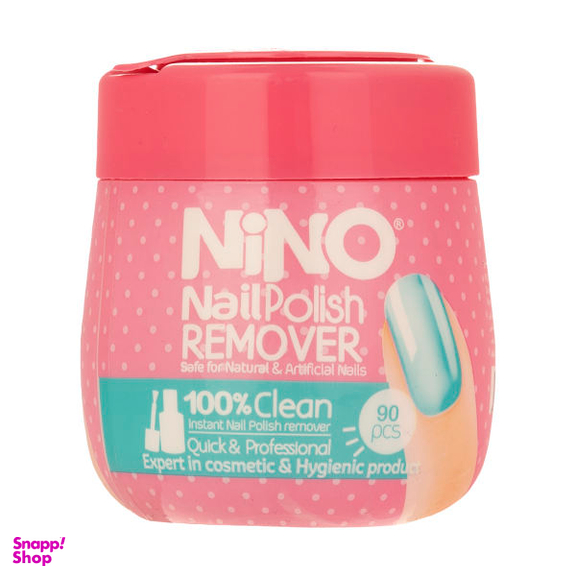پد لاک پاک کن نینو (Nino) کد 895 بسته 90 عددی