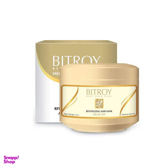 ماسک موی بیتروی (Bitroy) مدل Argan Therapy حجم 400 میلی‌لیتر