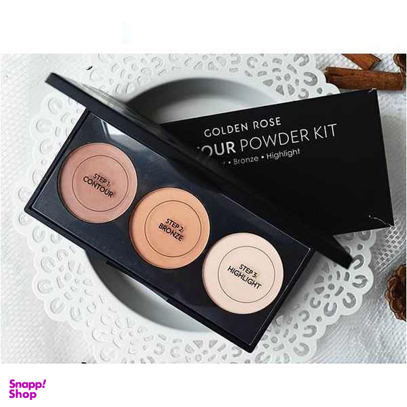 پالت کانتور گلدن رز (Golden Rose) مدل Contour Powder Kit