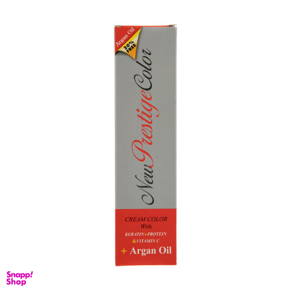 رنگ مو نیو پرستیژ کالر (New Prestige Color) شماره 10.5 رنگ بلوند طلایی خیلی خیلی روشن حجم 120 میلی‌لیتر