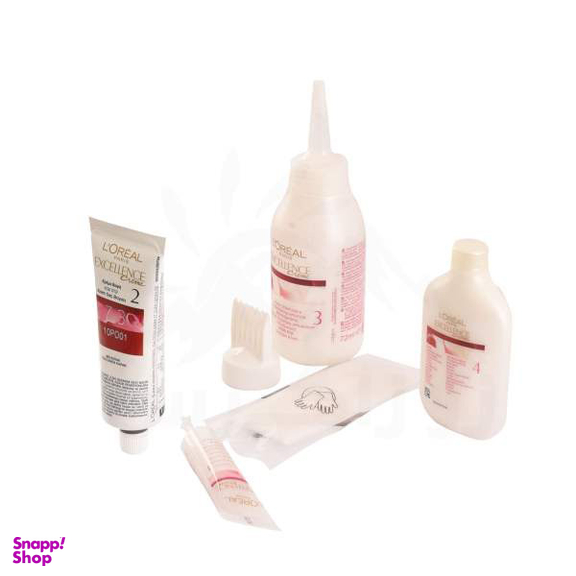 کیت رنگ مو لورآل (Loreal) مدل Excellence شماره 2 رنگ مشکی حجم 48 میلی لیتر