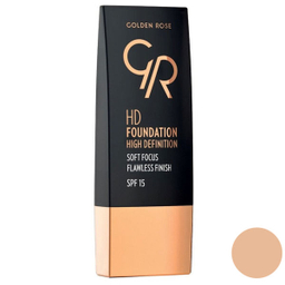 کرم پودر گلدن رز (Golden Rose) مدل HD حجم 20 میلی‌لیتر