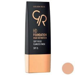 کرم پودر گلدن رز (Golden Rose) مدل HD حجم 20 میلی‌لیتر