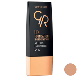 کرم پودر گلدن رز (Golden Rose) مدل HD حجم 20 میلی‌لیتر