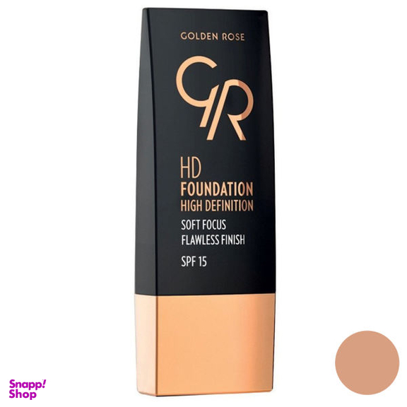 کرم پودر گلدن رز (Golden Rose) مدل HD حجم 20 میلی‌لیتر