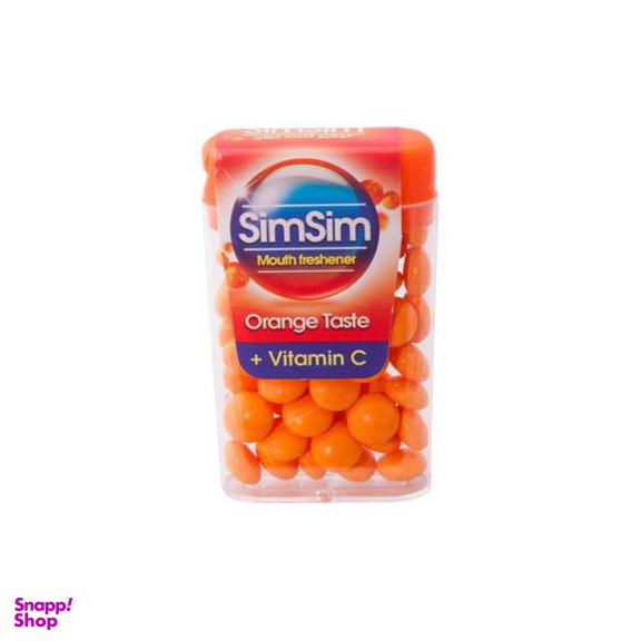 قرص خوشبو کننده دهان سیم سیم (Simsim) مدل +C مجموعه 8 عددی