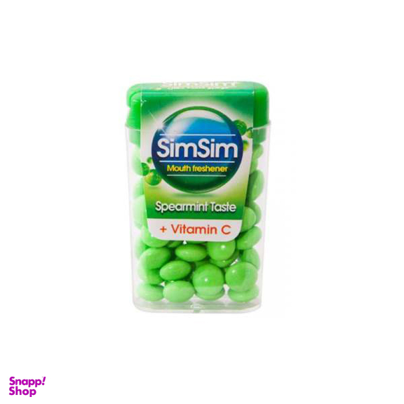 قرص خوشبو کننده دهان سیم سیم (Simsim) مدل +C مجموعه 8 عددی