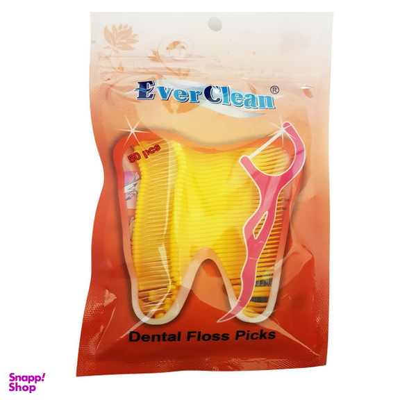 نخ دندان اورکلین (Ever Clean) کد 002 بسته 50 عددی