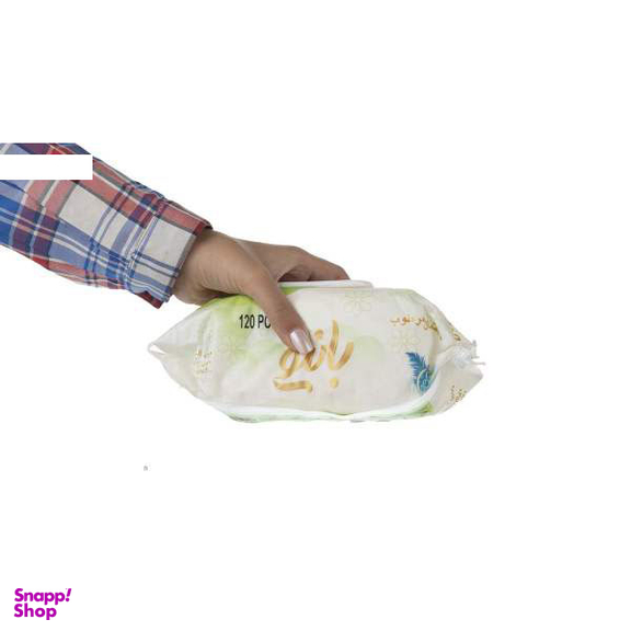 دستمال مرطوب بانیو (Banyo) مدل 002 بسته 120 عددی رنگ سبز