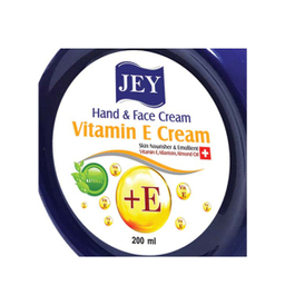 کرم نرم کننده جی (jey) مدل vitamin E cream حجم 200 میلی‌لیتر