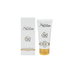 کرم ضد آفتاب مدیسان (Medisun) سری Dry And Normal Skin مدل Tinted حجم 50 میلی‌‌لیتر