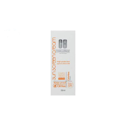کرم ضد آفتاب چلنج (Challenge) مدل Colorless For Dry Skin حجم 50 میلی‌‌لیتر