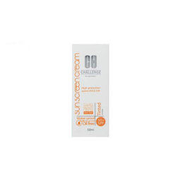 کرم ضد آفتاب چلنج (Challenge) مدل Tinted For Dry Skin حجم 50 میلی‌‌لیتر
