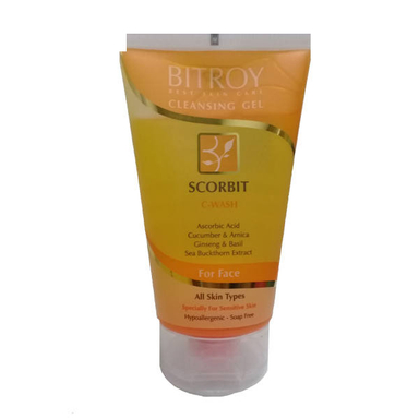 ژل پاک‌ کننده صورت بیتروی (Bitroy) مدل Scorbit حجم 150 میلی‌لیتر